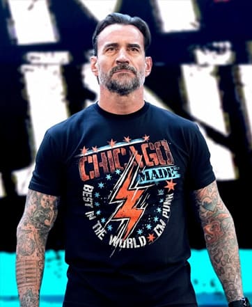 CM Punk Chicago Made T Shirt