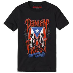 Damian Priest Puerto Rico Forever Digital Print T-Shirt