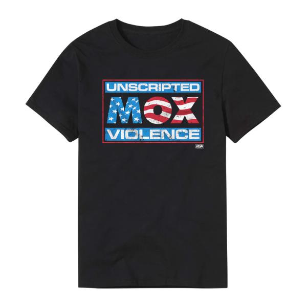 Buy AEW Unscripted Mox Violence Digital T Shirt Online in Pakistan