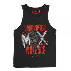  AEW - Jon Moxley Unscripted Violence Gym Tank Top