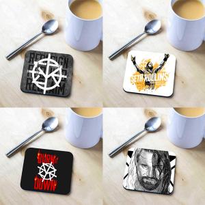 Combo Deal - Pack of 4 Seth Rollins Official Tea Coasters