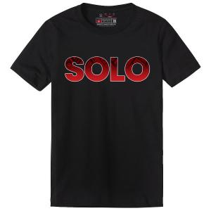 Solo Sikoa The Super Star Digital Print Black T Shirt