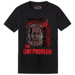Solo Sikoa The One Problem Digital Print Black T Shirt