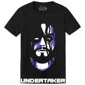 The Undertaker Artwork Digital Print Black T Shirt