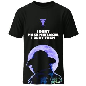 The Undertaker Bury Them Digital Print Black T Shirt