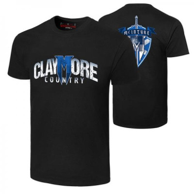 Buy WWE Drew McIntyre Claymore Country T Shirt Online in Pakistan