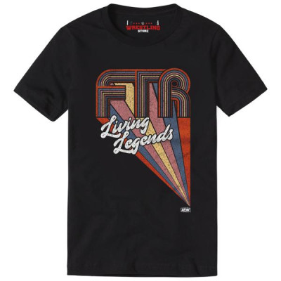 Buy AEW FTR Living Legends T Shirt Online in Pakistan | Wrestlingstore.pk